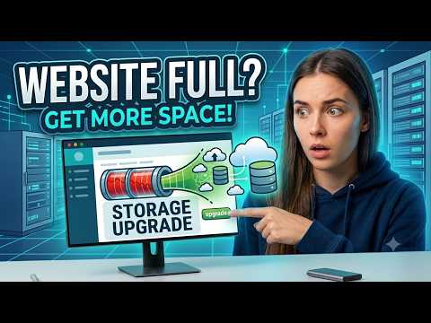 How to Upgrade Your Website Storage Space?