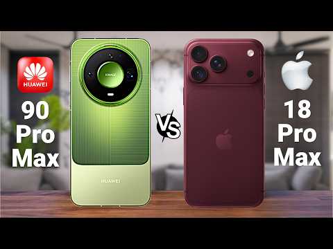 Huawei Mate 90 Pro Max vs iPhone 18 Pro Max — Huawei Is Coming for Apple!