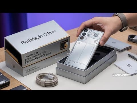 RedMagic 12 Pro+ Official – Is This The Best Gaming Phone of 2026?