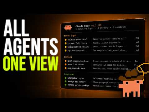 Claude Code Agent View: One Screen for Every Background Session