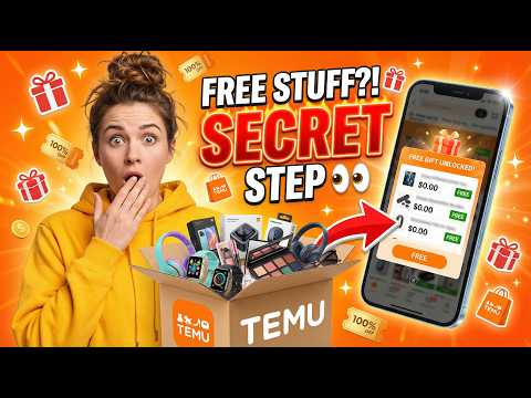 How to Get FREE Stuff on Temu | The Hidden Step Nobody Shows 🎁👀