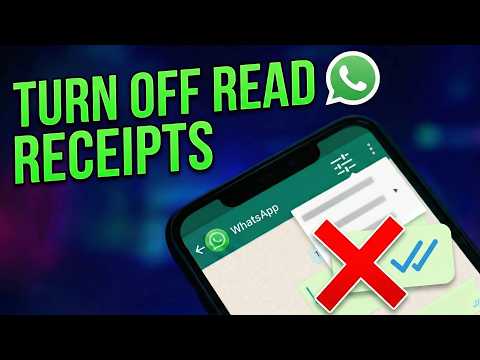 How to Turn Off Read Receipts on WhatsApp
