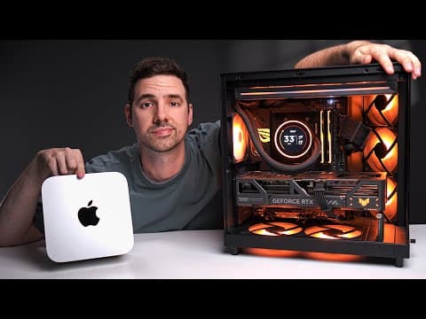 Apple's Fastest Mac vs My $4396 RTX 5090 PC