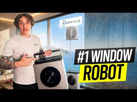 The Best Window Robot - Ecovacs Winbot W3 Omni Review