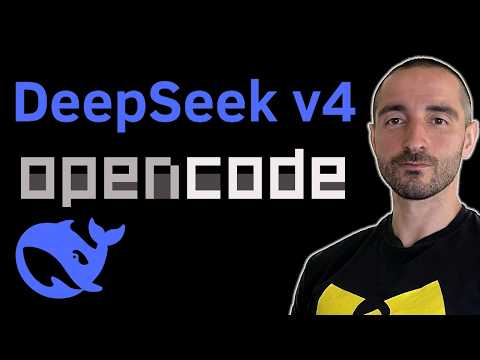 DeepSeek v4 Agentic Coding with OpenCode | Building UI for Agentic RAG Template |  🔴 Live