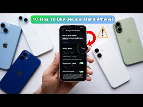 How To Check Second Hand iPhone? Safely Buy Used iPhone in 2026 (HINDI)