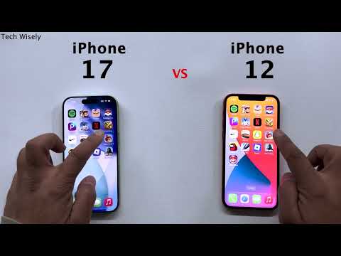 iPhone 17 vs iPhone 12  - Speed Test