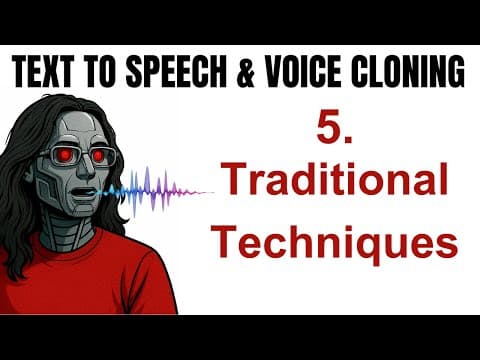 Formant Synthesis, Concatenative Synthesis & Statistical Methods for TTS