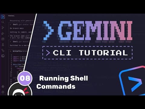 Gemini CLI Tutorial #8 - Running Shell Commands