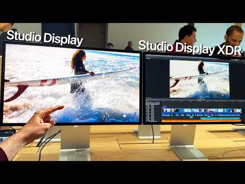 New Apple Studio Displays First Look!