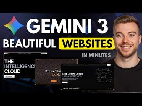 How to Build AI Websites That Don't Look Like AI Slop! (Gemini 3)
