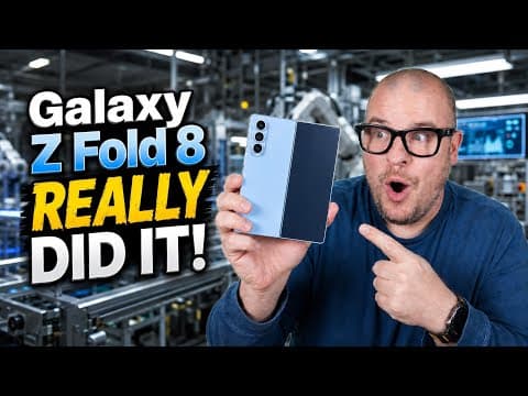 Galaxy Z Fold 8 REALLY IS DOING IT!