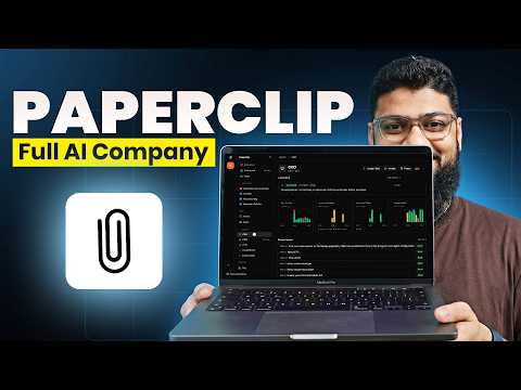 AI দিয়ে পুরো কোম্পানি চালানো কি সত্যিই সম্ভব? Paperclip Tutorial