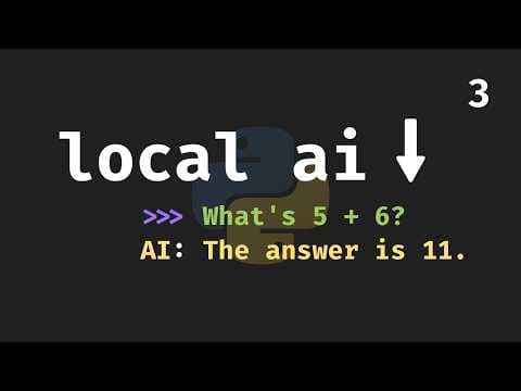Build a Local AI Agent in Python with Tools (Part 3)