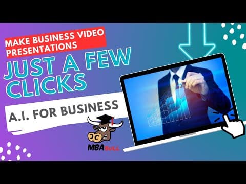 Ai Video Generator Generated For Presentation 95% FASTER  HACK! Not #ChatGPT #businesstips