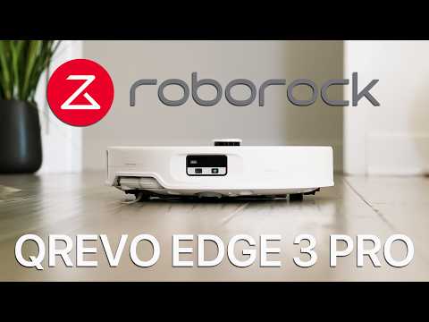 Roborock Qrevo Edge 3 Pro - A Slim Robot Vacuum With Flagship Features!
