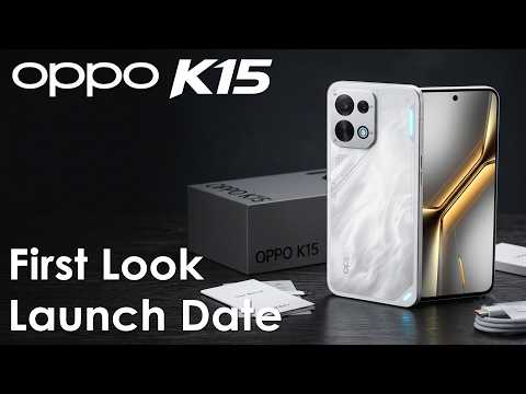 Oppo K15 First Look, Official Listing Reveals Everything Before Launch!