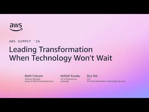 NYC Executive Forum 2026 - Leading Transformation When Technology Won’t Wait
