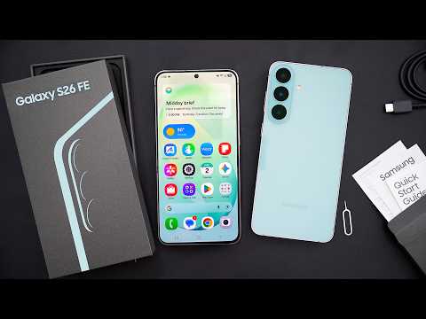 Samsung Galaxy S26 FE Unboxing, Hands-On & First Impressions! (Pistachio)