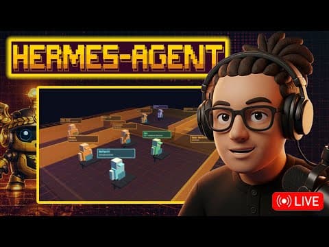 LIVE: Vibe Coding Plugins for Hermes Agents (Watch Me Work)