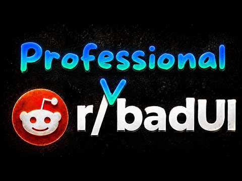 Bad UI, but it's professional grade