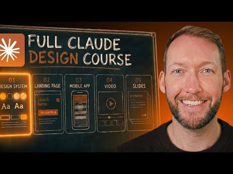 Master Claude Design in One Video (Complete Build)