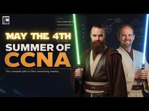 Summer of CCNA LIVE Launch Party