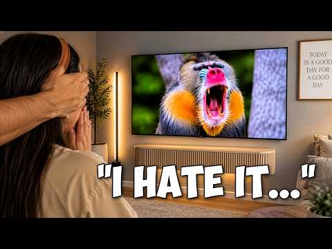 I Surprised my WIFE her DREAM TV Setup...
