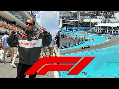 First Time Experiencing F1 At The Miami Grand Prix - Behind The Scenes!