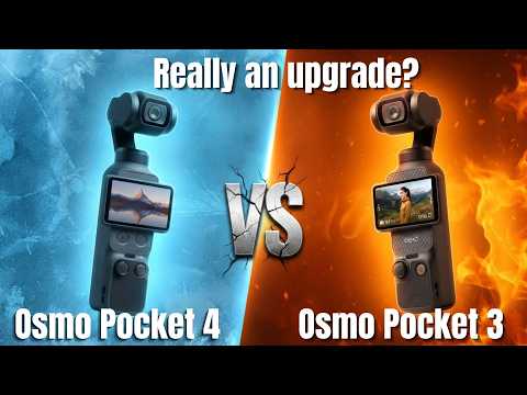 Is DJI's Osmo Pocket 4 REALLY an Upgrade from the 3?