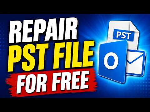 How to Repair PST File for Free (No Software Download)