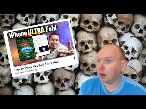 Average Dad Reacts to Max Tech 'iPhone Fold' Video - Clickbait, Lies & Deception! (EXPLICIT!)