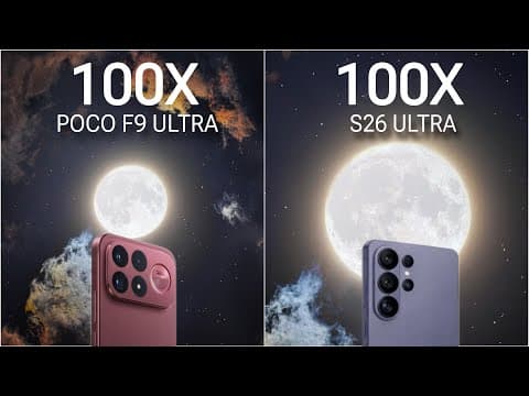Poco F9 Ultra Vs Samsung Galaxy S26 Ultra Zoom Test Comparison | Gaming phone Zoom