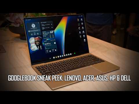Google’s NEW AI Laptops Are Here: Inspecting 5 Googlebook Flagships