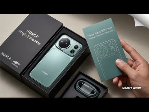 Honor Magic 9 Pro Max First Look, Features, Specs, Release Date