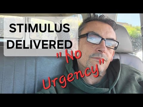 URGENT MESSAGE: Stimulus Package Arriving