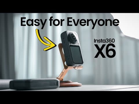 Insta360 X6: This Made Shooting & Editing 360 Way Too Easy!🔥