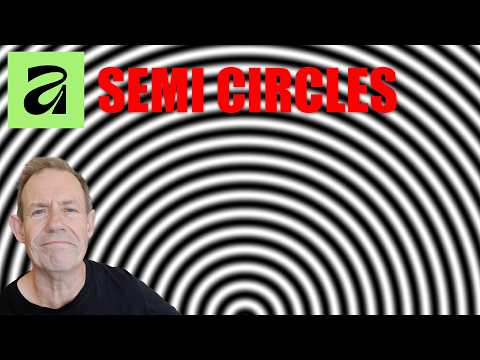 Create Semi Circular Design In AFFINITY TUTORIAL