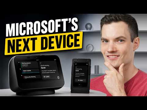 Microsoft Just Revealed New AI Devices (Project Solara)