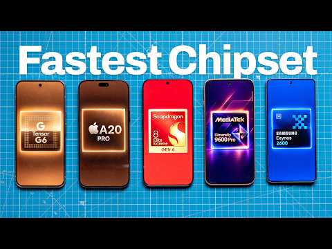 Fastest Chipset 2026: Snapdragon vs. Dimensity vs. Apple vs. Exynos vs. Tensor!