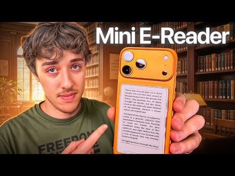 A Mini E-Reader With Style - XTEINK X3 Review