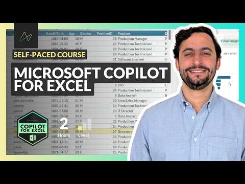Microsoft Copilot for Excel (NEW COURSE)