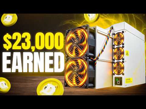 Making $23,000 With These Crypto Miners