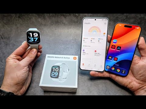 How to Connect Redmi Watch 6 Active to Phone