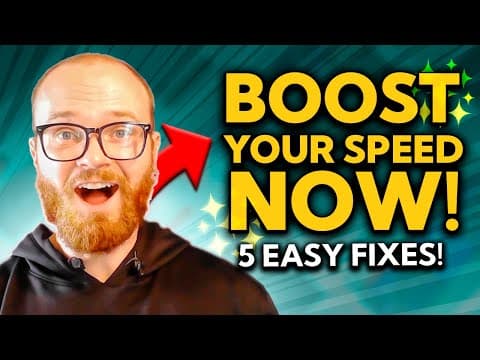 Your Website Is Too Slow – Here’s How to Speed Your Website Up EASY in 2025