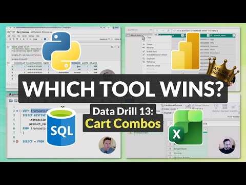 We Analyzed Grocery Store Data with 4 Different Tools | Excel vs Power BI vs SQL vs Python