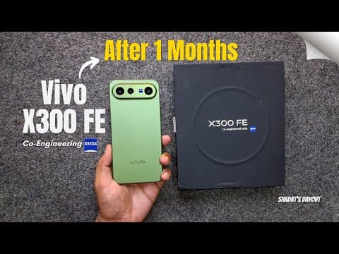 Vivo X300 FE Review, Hands-On After 1 Months (Green)