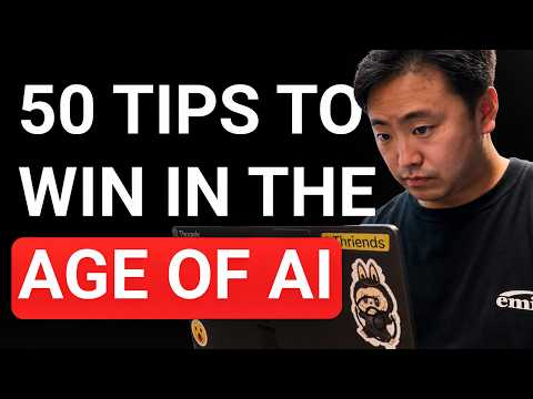 How to Get Ahead of 99% of People In the Age of AI - 50 Tips