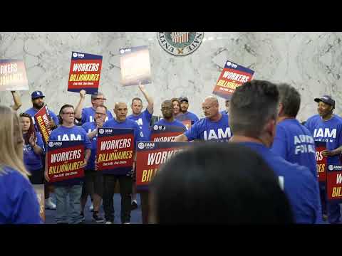 LIVE: Workers vs. Billionaires Rally with the Machinists