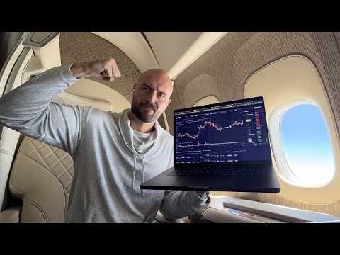 🚨 LIVE $3,000,000 TRADE WHILE ON A PLANE!!!!